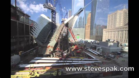 Wtc Construction Oculus Time Lapse Youtube