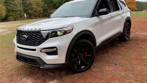 2020 Ford Explorer St 4wd 3 Row Suv Youtube