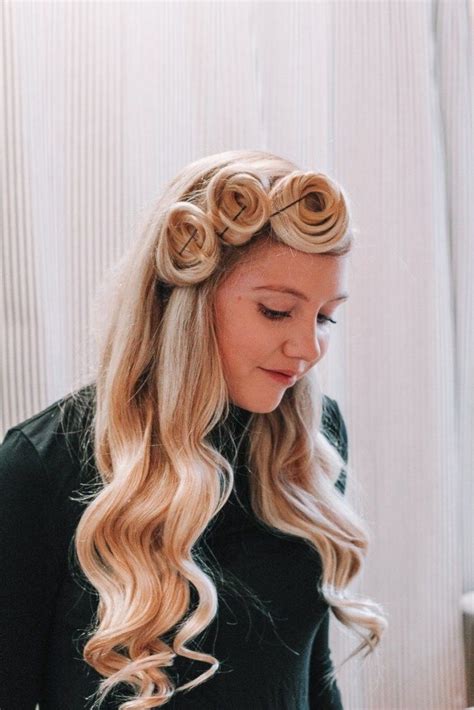 Pin Curls Hair Tutorial How To Make Your Curls Stay All Day Brunch