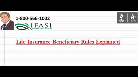 Check spelling or type a new query. Life Insurance Beneficiary Rules - Life Insurance Beneficiary Rule - YouTube