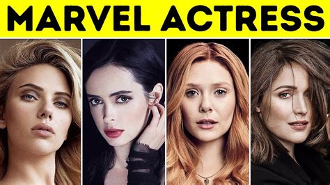 top 10 hottest marvel actresses 2021 infinite facts youtube