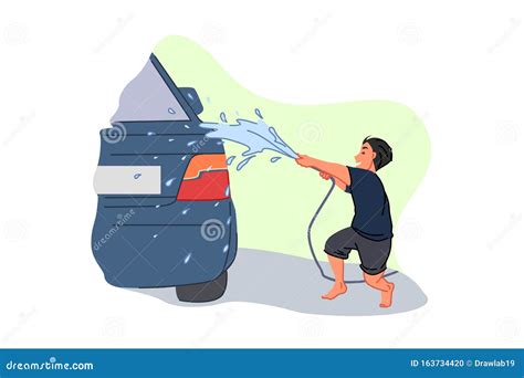 Car Wash Service, Earning Pocket Money, Parent Helper, Child Labour