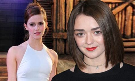 Game Of Thrones Star Maisie Williams Is Impatient With Emma Watsons