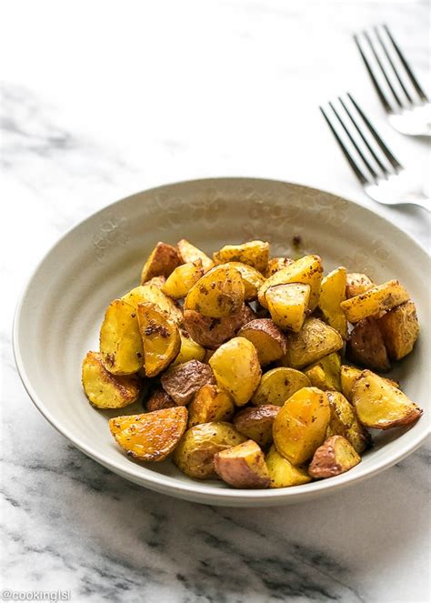 Turmeric Roasted Potatoes Recipe Cooking Lsl