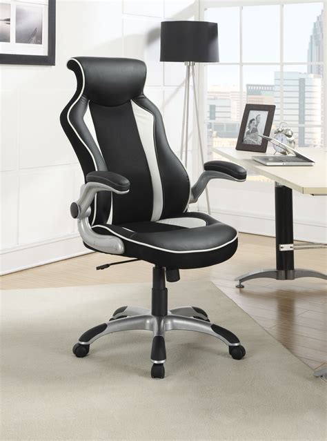 800048 Black Office Chair From Coaster 800048 Coleman Furniture
