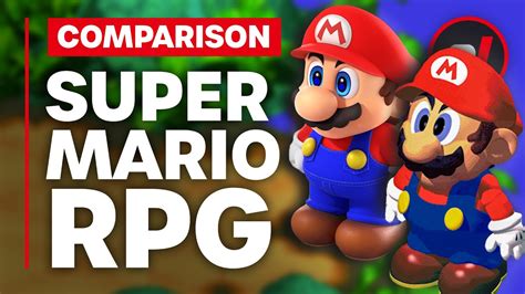 Super Mario RPG Switch SNES Comparison YouTube