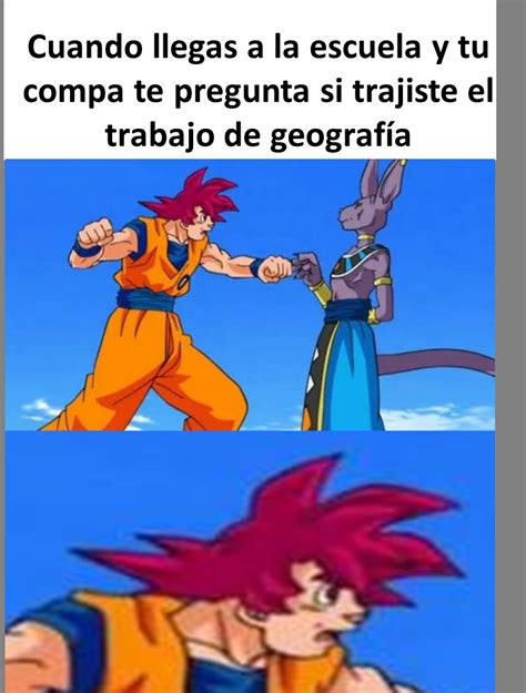 La tierra se encuentra en paz luego de disputarse el torneo del poder. Top memes de dragon ball super en español :) Memedroid