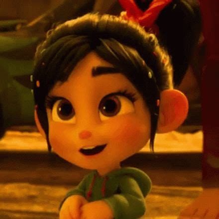 Vanellope Blush GIF Vanellope Blush Shank Discover Share GIFs Cute Disney Characters