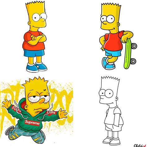 25 Easy Bart Simpson Drawing Ideas How To Draw Art