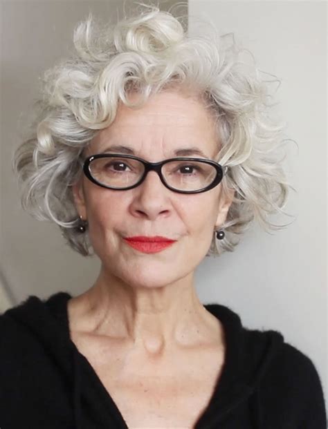 Pixie haircuts and greying golden balayage look rather interesting together as a rather good hairstyle for women over 50. Curly Short Hairstyles for Older Women Over 50 - Best Short Haircuts 2018-2019 - HAIRSTYLES