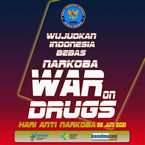6 Desain Poster Hari Anti Narkoba Sedunia 26 Juni 2021 Format Psd Png
