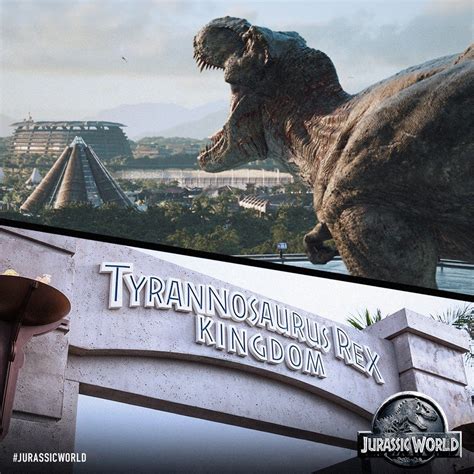 Tyrannosaurus Rex Kingdom Jurassic Park Y Jurassic World Pinterest Jurasico Ciencia Y