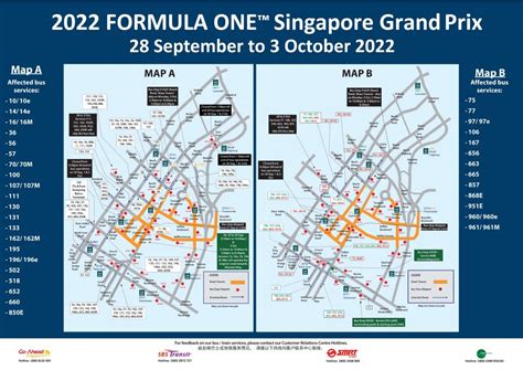2022 Formula One™ Singapore Grand Prix Bus Diversion Poster Land