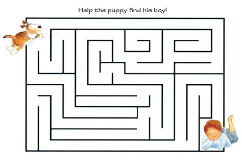Printable Mazes With Tom And Jerry Maze Puzzles For Kids Activity