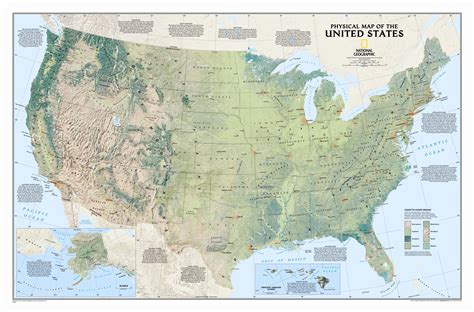 Geographic Map Of The United States Kaleb Watson