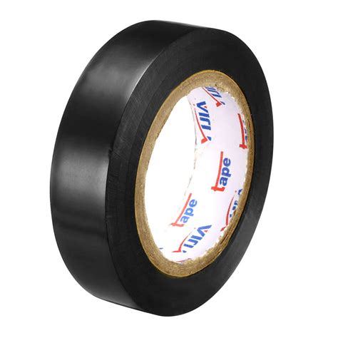 Pvc Electrical Insulating Tape Single Sided 58 Wide 39ft 6mil Black
