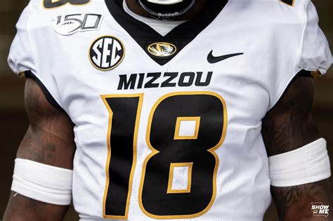 Look Mizzou Football Unveils Uniform Combination For Wyoming Game Rock M Nation
