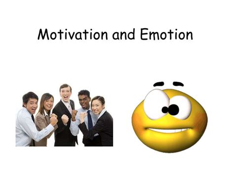 Ppt Motivation And Emotion Powerpoint Presentation Free Download Riset