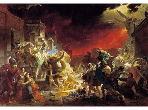 Narrative Painting Karl Bryullov The Last Day Of Pompeii 1830 33