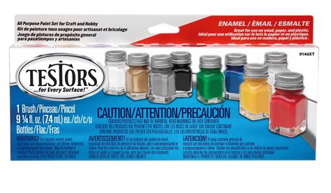 Testors 9146XT Promotional Enamel Paint Set Packaging May Vary Buy