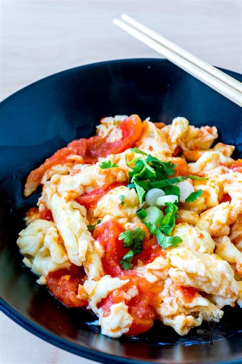 Last updated on april 12, 2019 by vicky 14 comments. Chinese Eggs and Tomatoes Stir-Fry 番茄炒蛋/西红柿炒蛋 | Healthy ...