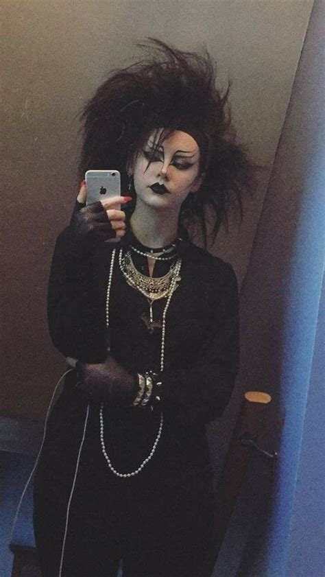 Pin By Sarah G On Inside Outside Goth Hair Goth Aesthetic Goth Costume