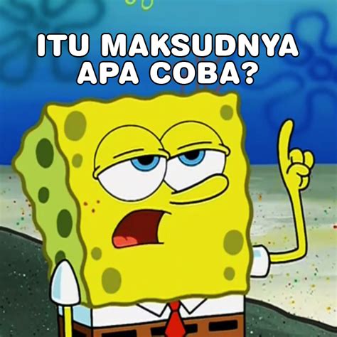 Gambar Meme Lucu Spongebob Galau Gambar Lucu Terbaru