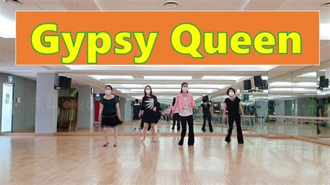 Gypsy Queen Line Dance Improver Level Youtube