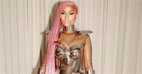 Nicki Minaj Pink Lemonade Braids Hair Instagram Picture