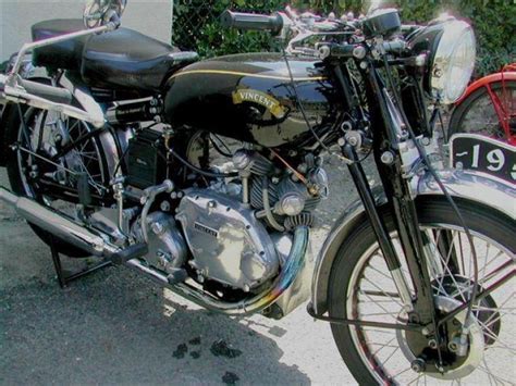 1951 Vincent Comet Classic Motorcycle Pictures