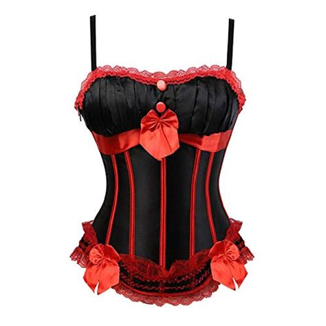 buy zzebra 8899blakcred sexy women s overbust corset off shoulder top bustier straps exotic