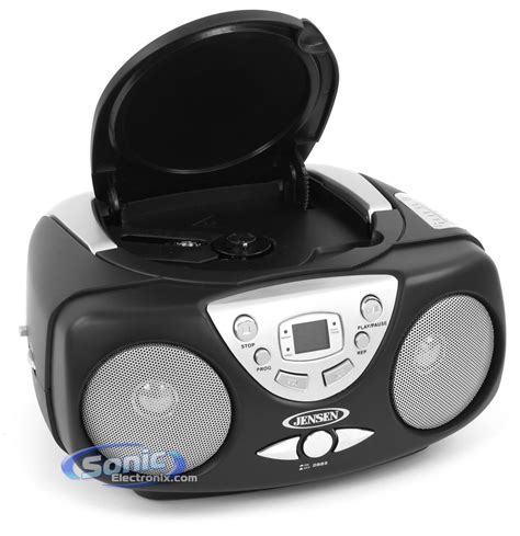 Jensen Cd 472 Black Portable Amfm Radio Cd Player Boombox Stereo