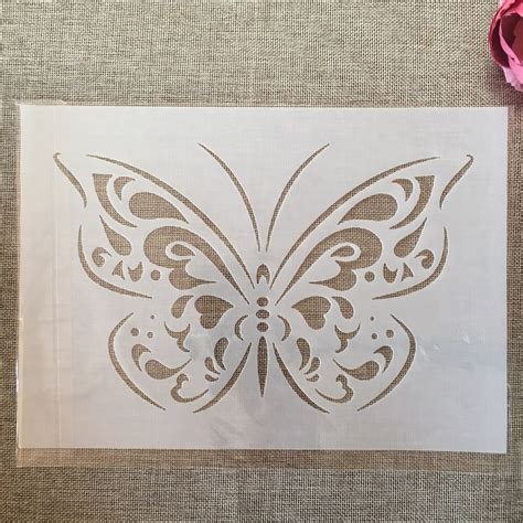 A4 29cm Butterfly Diy Layering Stencils Wall Painting Scrapbook