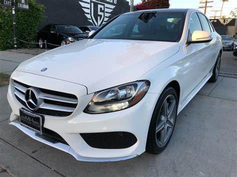 Maybe you would like to learn more about one of these? 2015 Mercedes-Benz C-Class C300 4MATIC Sedan Stock # 041329 for sale near Van Nuys, CA | CA ...
