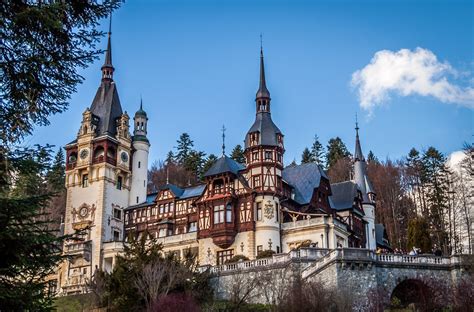 Peles Castle Full Hd Wallpaper And Background Image 2048x1350 Id536264