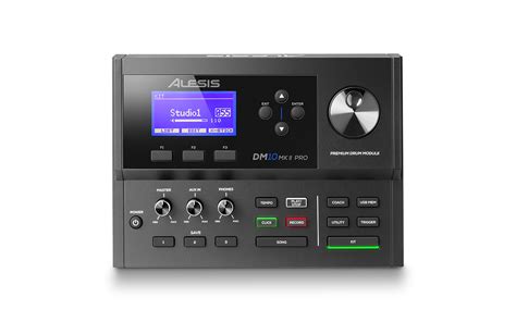 Based around the completely new dm10 sound module, the dm10 pro kit features alesis' realhead drum pads, surge cymbals made of real cymbal alloy and an ergorack mounting system. Alesis DM10 MKII Pro Kit