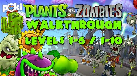 Poki games are addictive and fun. Plants vs Zombies! Poki Games Walkthrough - YouTube