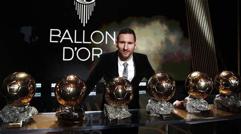 Messi Gana Su Sexto Balón De Oro Desempatando Así Con Cristiano Ronaldo