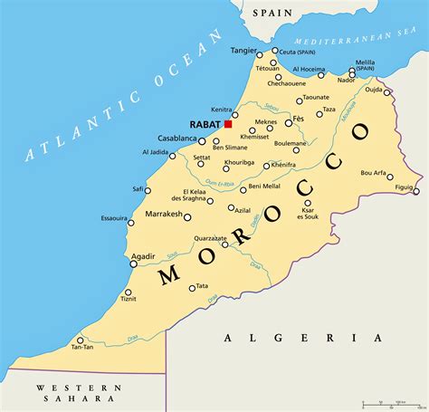 Recoger Hojas Entregar Salario Mapa De Marruecos Completo Vegetales Ver