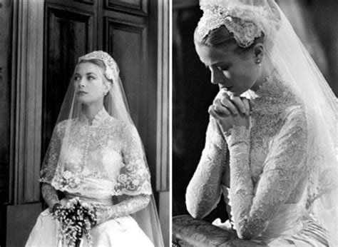Mommy Madness Iconic Wedding Dresses Grace Kelly