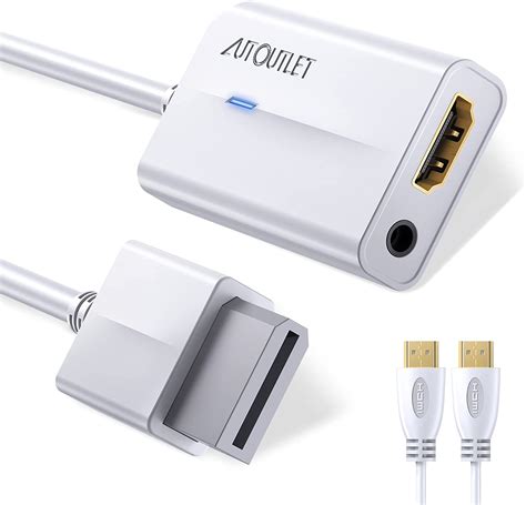 Autoutlet Wii To Hdmi Converter Output Video Audio Adapter With 18m