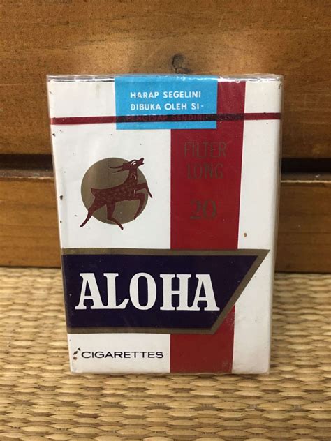 Aloha Filter Long Cigarette Soft Pack! Made in Indonesia! - Danly's
