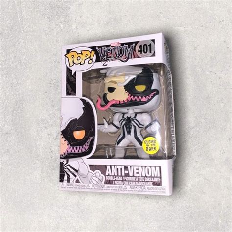 Funko Pop Marvel Venom Anti Venom Eddie Brock Glow Figure 401 For Sale