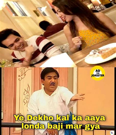 Tmkoc Memes Babita Ji Jetha Relationship Memes Memes Funny Dialogues