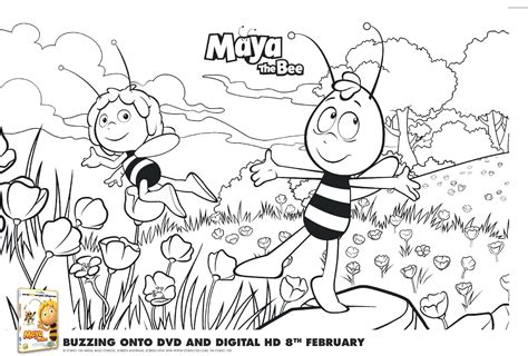 Dibujos De Maya The Bee Dibujos Animados Para Colorear Porn Sex My