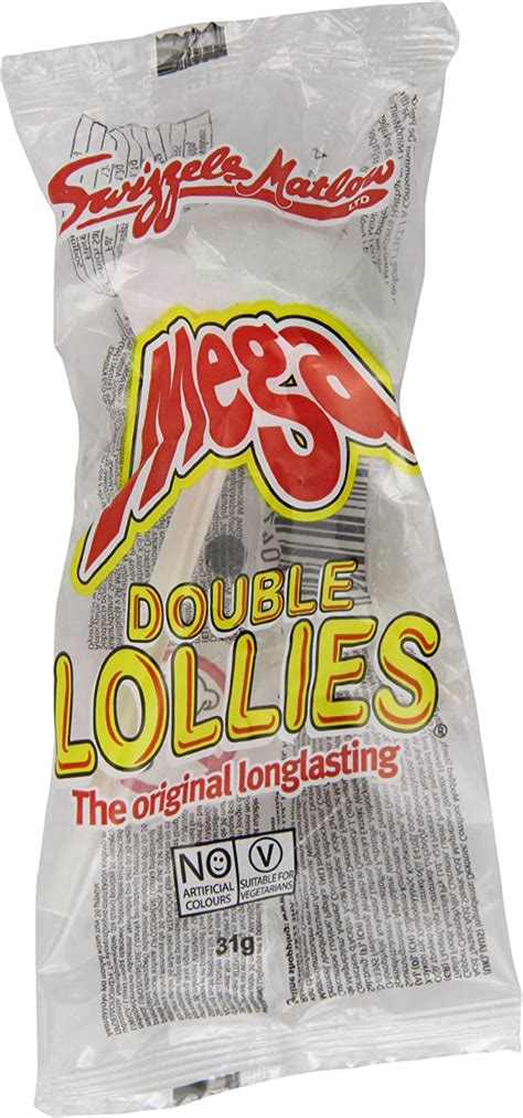Amazon Swizzels Matlow Mega Wrapped Double Lollies 31 G Pack Of 36