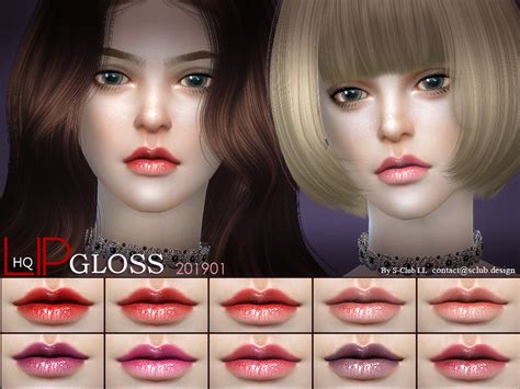 The Sims Resource S Club Ll Ts4 Lipstick 201901
