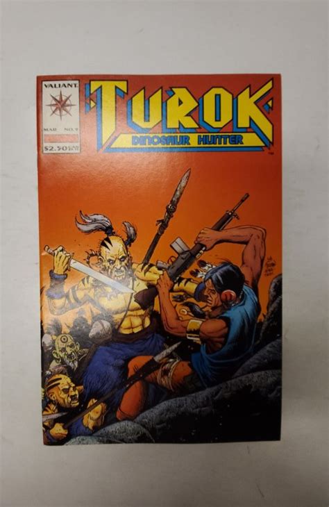 Turok Dinosaur Hunter 9 1994 Nm Valiant Comic Book J694 Comic