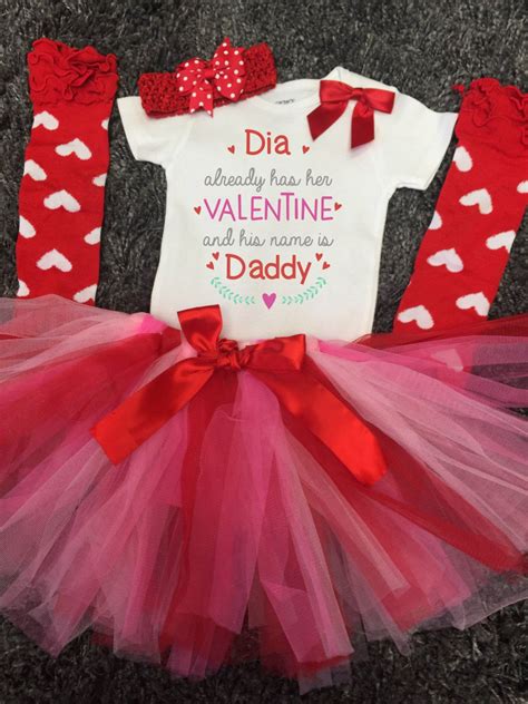 Valentines Day Outfit For Girl Valentines Day Tutu Outfit For Girls