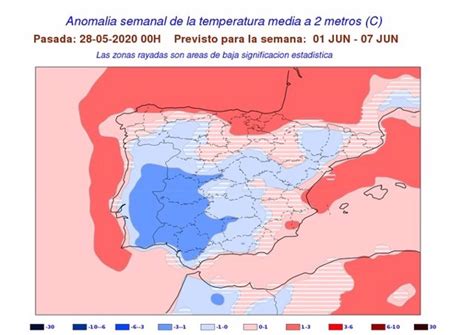 La Primera Semana De Junio Será Más Fría De Lo Normal En Amplias Zonas Del Interior